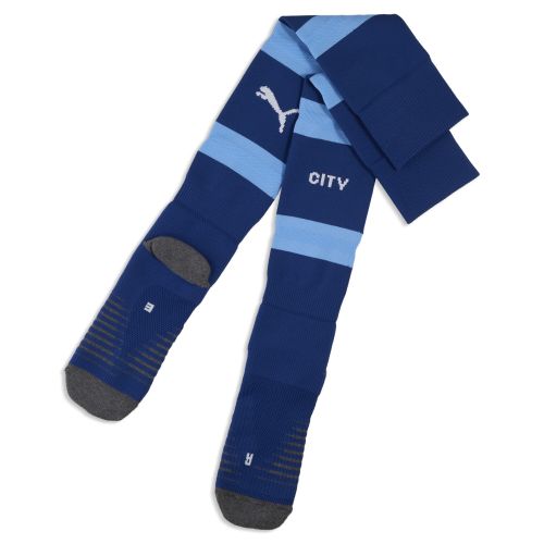 Manchester City 26/27 Striped Socks Men in Blue | Size 2.5-5 - PUMA - Modalova