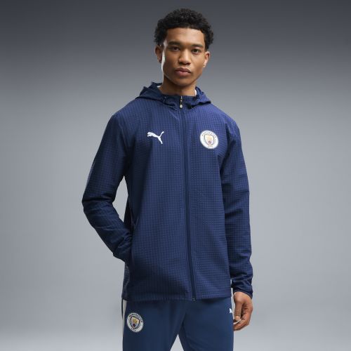 Manchester City Softshell Training Jacket Men in Blue | Size 3XL - PUMA - Modalova