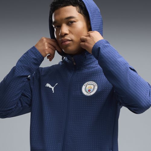 Giacca da training softshell Manchester City da uomo, Abbigliamento, Blu, S - PUMA - Modalova
