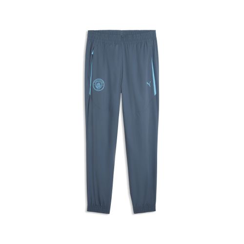 Manchester City TECH Woven Pants Men in Gray | Size Medium - PUMA - Modalova