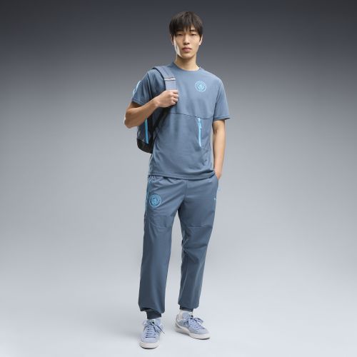 Manchester City TECH Woven Pants Men in Gray | Size Large - PUMA - Modalova