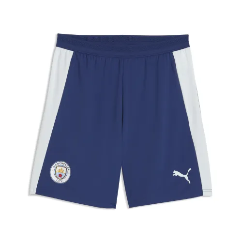 Manchester City Slim Training Shorts Men in Blue | Size Large - PUMA - Modalova