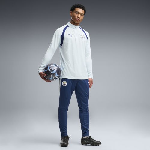 Manchester City Slim Training Pants Men in Blue (/) | Size Large - PUMA - Modalova