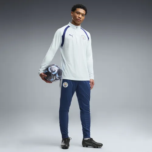 Manchester City Slim Training Pants Men in Blue | Size 3XL - PUMA - Modalova