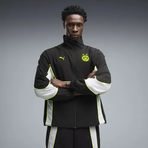 Borussia Dortmund TECH-X Full-Zip Track Jacket Men in (/) | Size Large - PUMA - Modalova