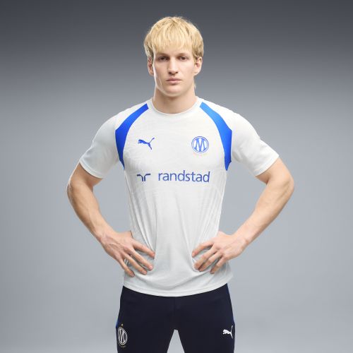Maglia da training Olympique de Marseille da uomo, Accessori, Bianco, S - PUMA - Modalova