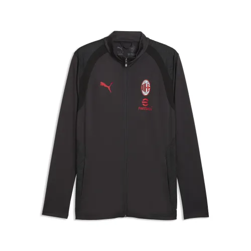 AC Milan Slim Training Jacket Men in Gray () | Size 3XL - PUMA - Modalova