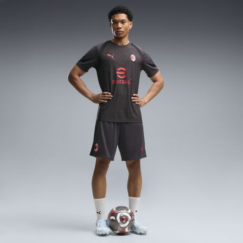 AC Milan Slim Training Shorts Men in Gray () | Size Large - PUMA - Modalova