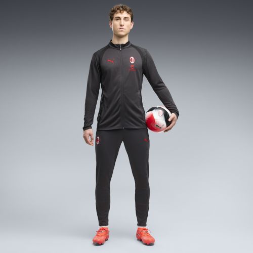 AC Milan Slim Training Pants Men in Gray | Size 3XL - PUMA - Modalova