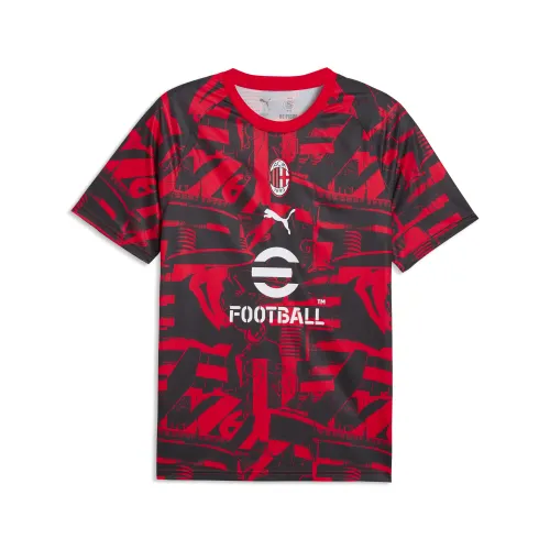 AC Milan Warmup Jersey Men in Red | Size Large - PUMA - Modalova