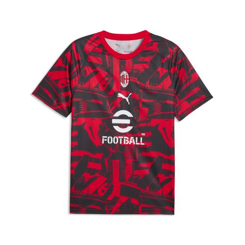 Maglia da riscaldamento AC Milan da uomo, Accessori, Rosso, XS - PUMA - Modalova