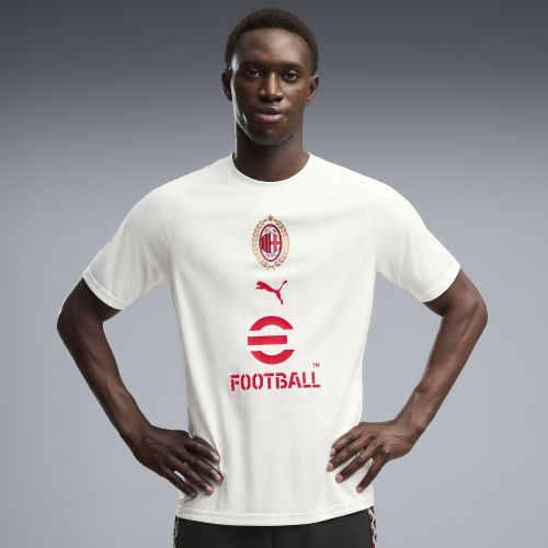 Maglia da riscaldamento AC Milan da uomo, Accessori, Grigio, S - PUMA - Modalova