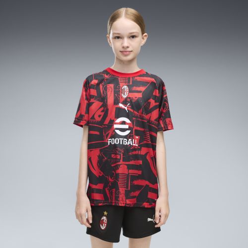 Maglia da riscaldamento AC Milan per ragazzi, Accessori, Rosso, 5-6Y - PUMA - Modalova