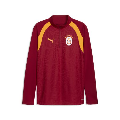 Galatasaray S.K. Maglia da training con zip da uomo, Accessori, Rosso, S - PUMA - Modalova