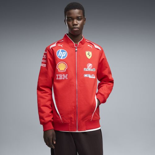 Scuderia Ferrari HP Replica Drivers Authentic Bomber Jacket Men in | Size 3XL - PUMA - Modalova
