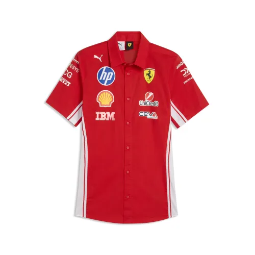 Camicia Scuderia Ferrari HP unisex, Accessori, Rosso, S - PUMA - Modalova