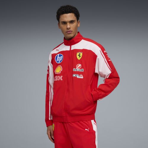 Scuderia Ferrari HP Replica Drivers Authentic Track Jacket Men in | Size Large - PUMA - Modalova