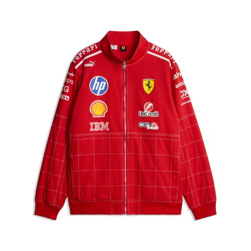 Scuderia Ferrari HP Replica Special Monza Bomber Jacket Men in | Size Large - PUMA - Modalova