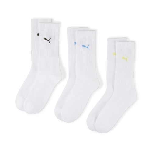 Calcetines Crew unisex (3 pares), Ropa, Blanco, 35-38 - PUMA - Modalova