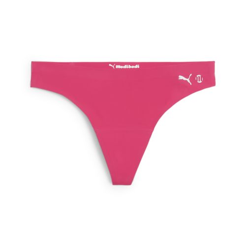 X Modibodi Seamfree Active Thong Light-Moderate in Pink | Size XL - PUMA - Modalova