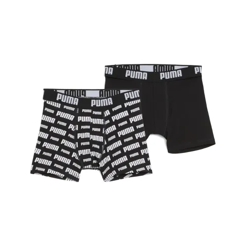 Bóxers con logo para el día a día juveniles (pack de 2), Ropa, Negro, 8 - PUMA - Modalova
