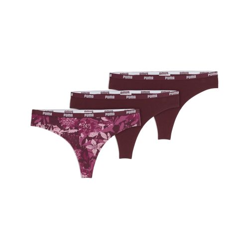 Tangas para mujer (pack de 3), Ropa, Rojo, L - PUMA - Modalova