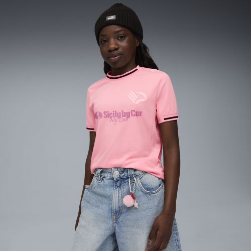 Palermo F.C. Maglia gara Home Replica 25/26 per ragazzi, Abbigliamento, Rosa, 1-2Y - PUMA - Modalova