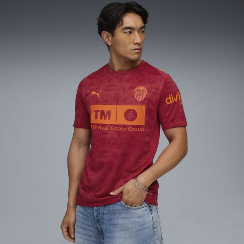 Maglia gara Away Valencia CF 25/26 da uomo, Accessori, Rosso, XS - PUMA - Modalova