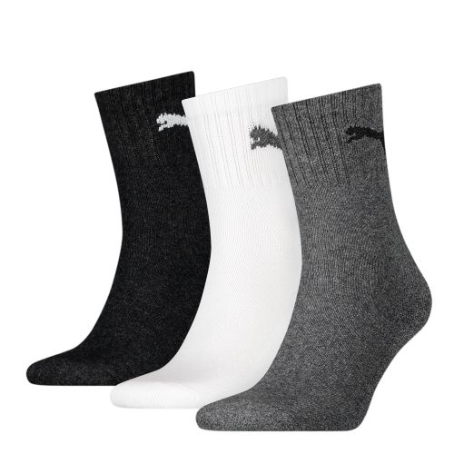 Short Crew Socks (3-Pack) Unisex in Gray | Size 2.5-5 - PUMA - Modalova