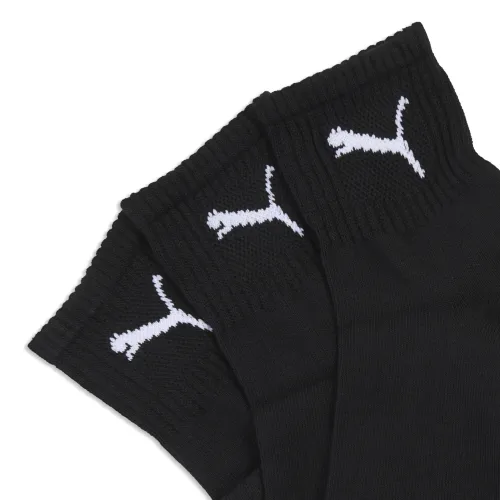 Calcetines cortos unisex (3 pares), Ropa, Negro, 35-38 - PUMA - Modalova