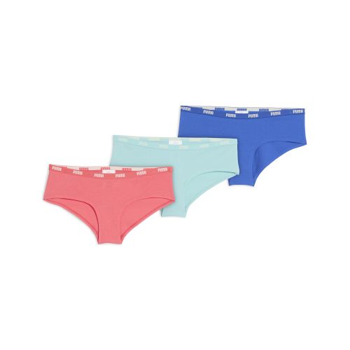 Braguita hípster para mujer (paquete de 3), Ropa, Rojo, 4 - PUMA - Modalova