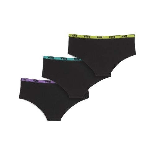 Culotte da donna (confezione da 3), Abbigliamento, Nero, 4 - PUMA - Modalova