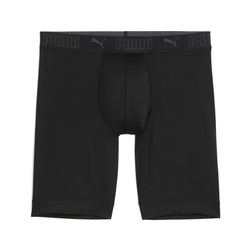 Bóxer largo Sport de microfibra para hombre (paquete de 2), Ropa, Negro, 4 - PUMA - Modalova