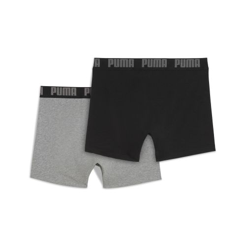 Boxer da uomo in confezione doppia, Abbigliamento, Grigio, 4 - PUMA - Modalova