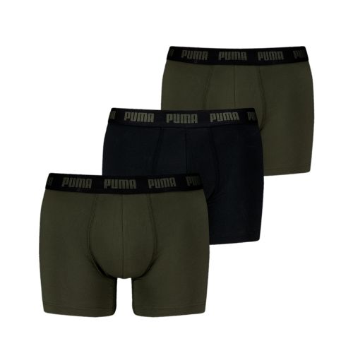 Boxer Briefs (3-Pack) Men in Brown () | Size Large - PUMA - Modalova