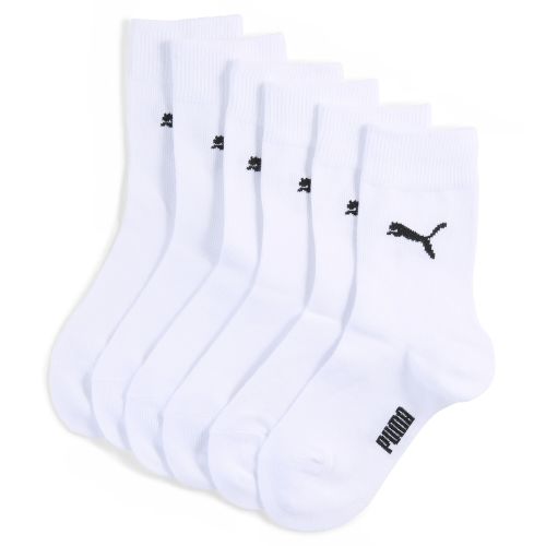 Calcetines clásicos juveniles (pack de 6), Accesoiros, Blanco, 23-26 - PUMA - Modalova