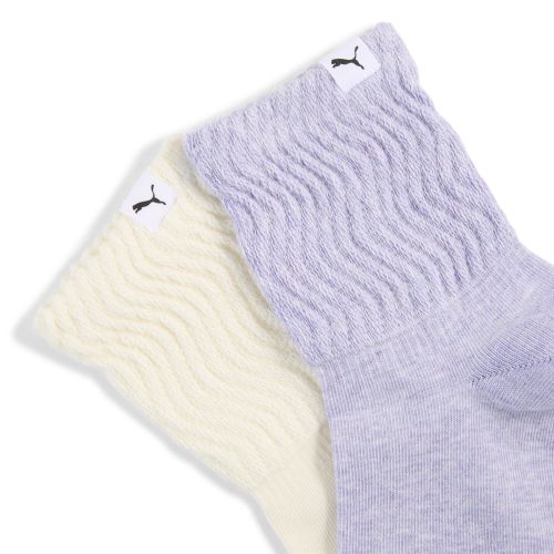Calcetines cortos en zigzag para mujer (pack de 2), Ropa, Morado, 35-38 - PUMA - Modalova
