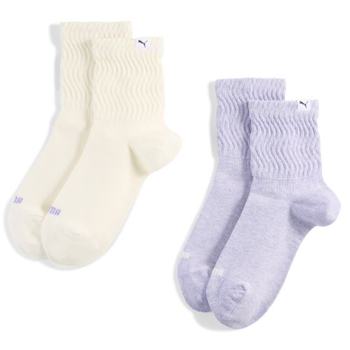 Calcetines cortos en zigzag para mujer (pack de 2), Ropa, Morado, 35-38 - PUMA - Modalova