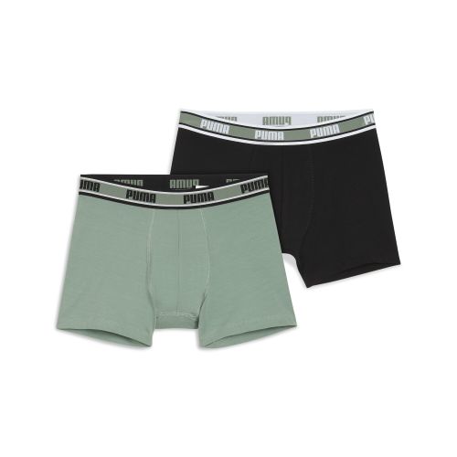 Bóxers con logo para hombre (pack de 2), Ropa, Verde, L - PUMA - Modalova
