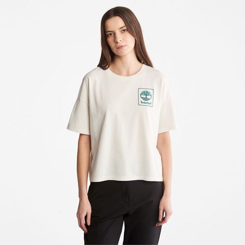 T-shirt Mit Grafik-logo Hinten Für Damen In , Größe XL - Timberland - Modalova