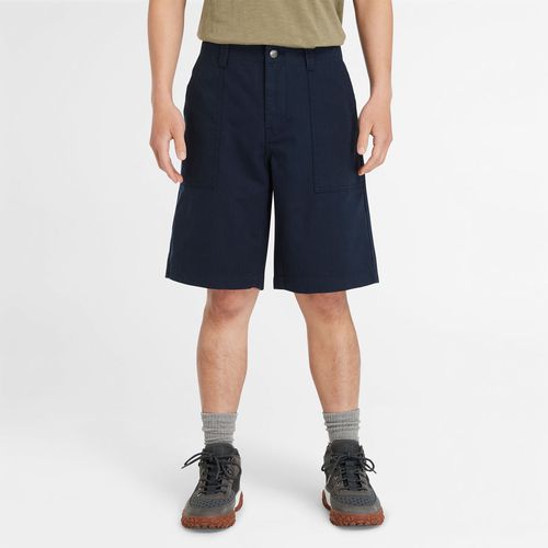 Workwear Canvas Fatigue-shorts Für Herren In Navyblau Navyblau, Größe 34 - Timberland - Modalova