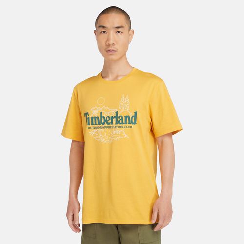 T-shirt Con Logo A Tema Natura Da Uomo In - Timberland - Modalova
