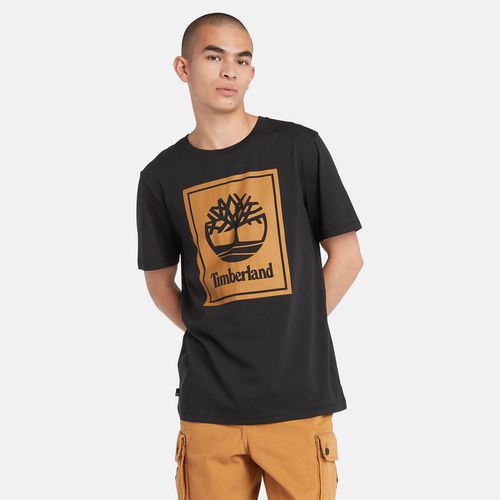 T-shirt Block Logo Da Uomo In Colore Colore - Timberland - Modalova