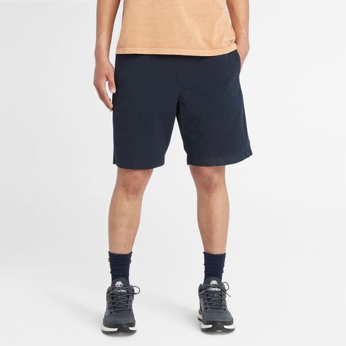 Stückgefärbte Popeline-shorts Für Herren In Navyblau Navyblau, Größe L - Timberland - Modalova