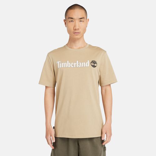 T-shirt Con Logo Lineare Da Uomo In - Timberland - Modalova