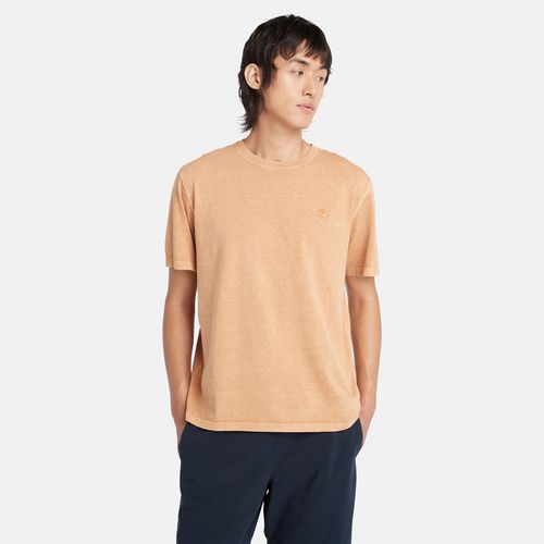 T-shirt Garment-dyed Da Uomo In Scuro - Timberland - Modalova
