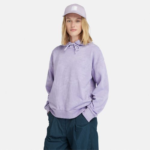 Batik-hoodie Der Saison Für Damen In Violett Violett, Größe L - Timberland - Modalova