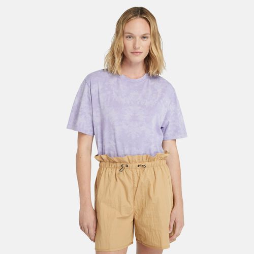 Batik-t-shirt Für Damen In Violett Violett, Größe L - Timberland - Modalova