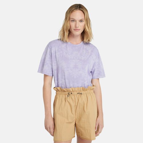 T-shirt Tie-dye Da Donna In Viola Viola - Timberland - Modalova