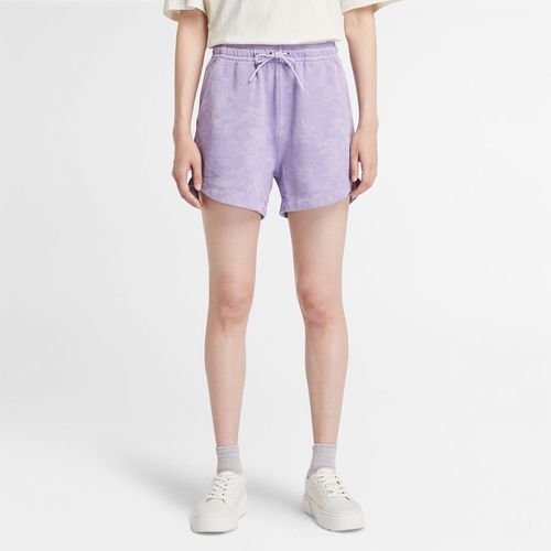 Batik-sweatshorts Der Saison Für Damen In Violett Violett, Größe L - Timberland - Modalova